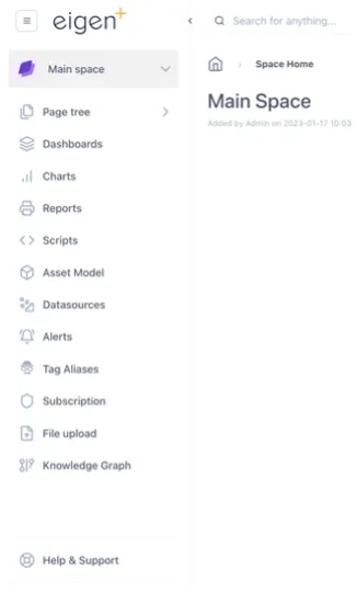 Side menu